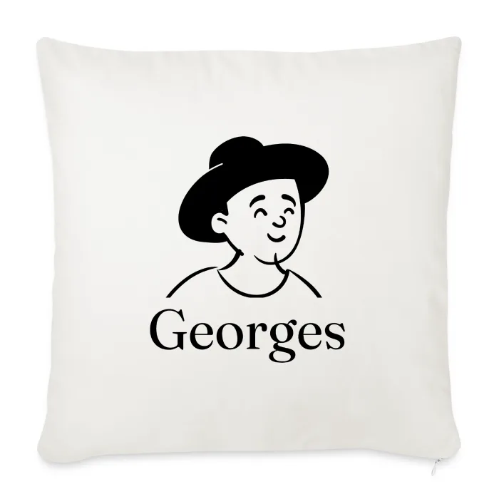 Coussin personnalisé au prénom Georges