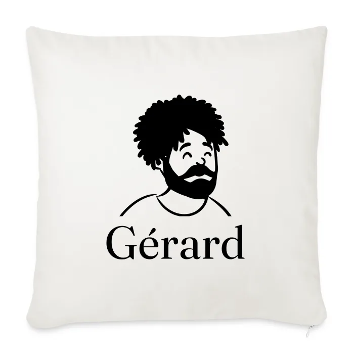 Coussin personnalisé au prénom Gérard