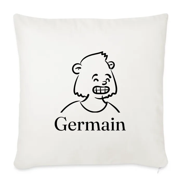 Coussin personnalisé au prénom Germain