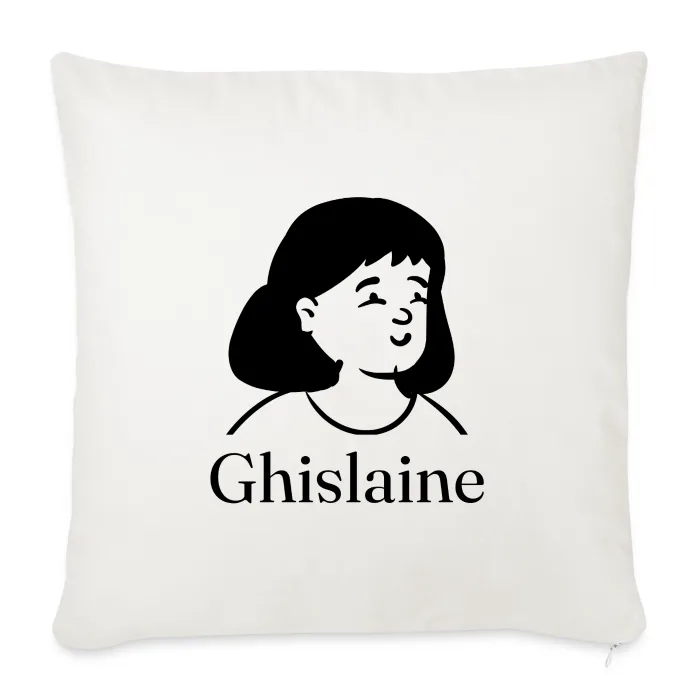 Coussin personnalisé au prénom Ghislaine