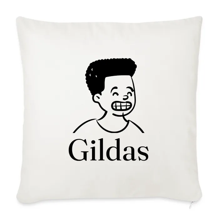 Coussin personnalisé au prénom Gildas