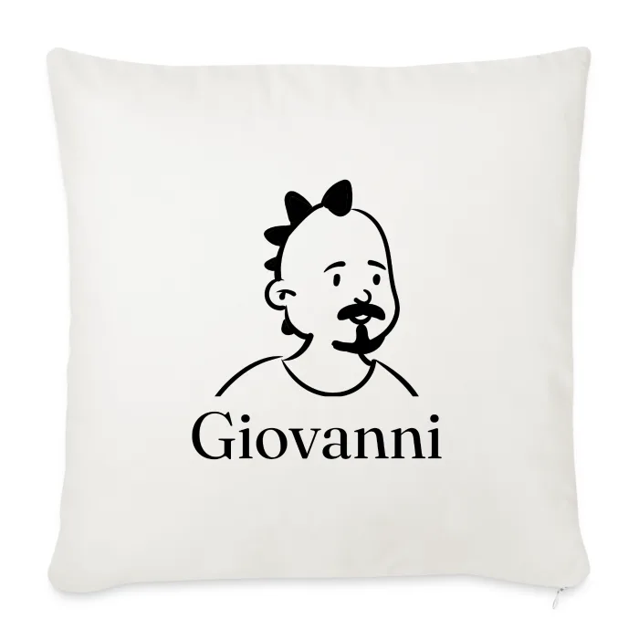 Coussin personnalisé au prénom Giovanni