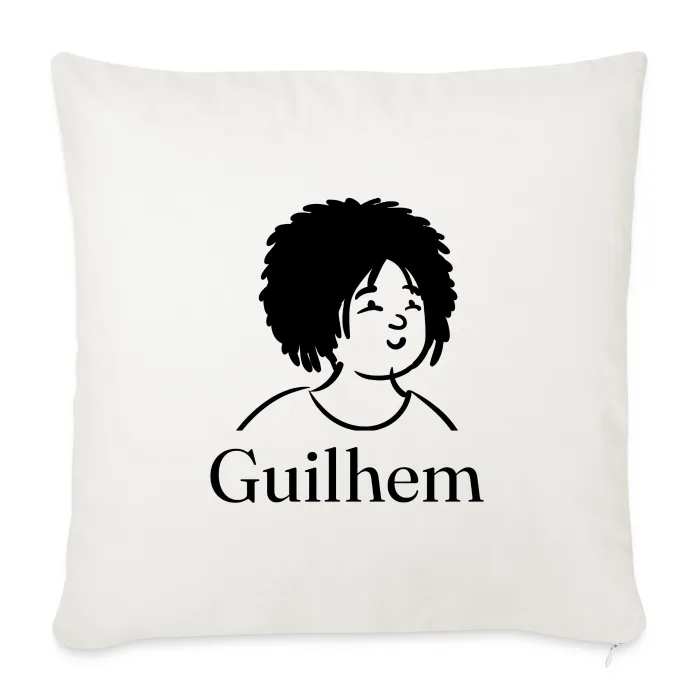 Coussin personnalisé au prénom Guilhem