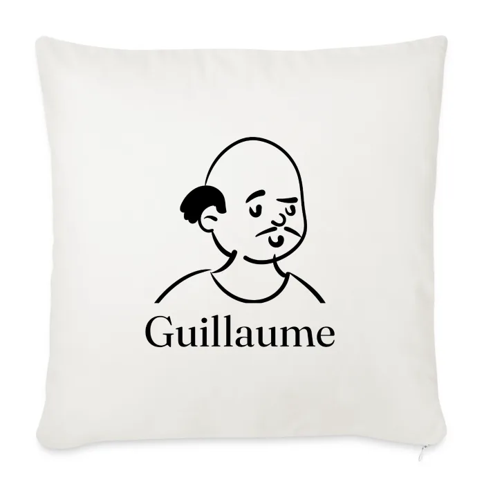 Coussin personnalisé au prénom Guillaume