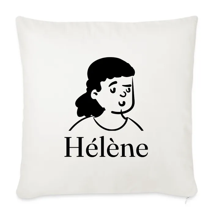Coussin personnalisé au prénom Hélène
