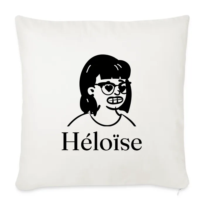Coussin personnalisé au prénom Héloïse