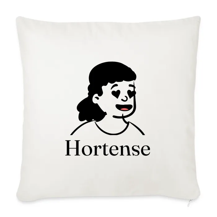 Coussin personnalisé au prénom Hortense