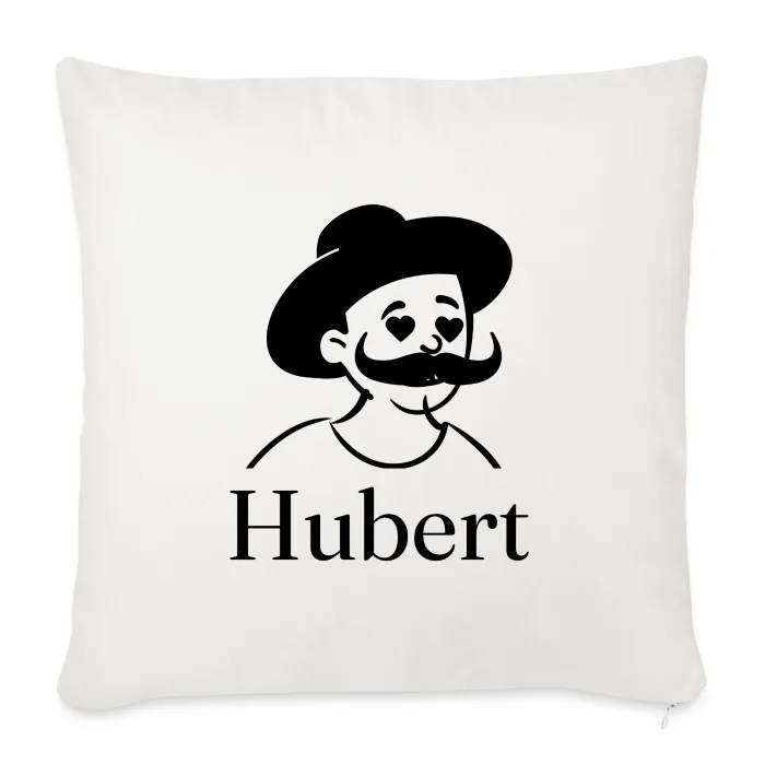 Coussin personnalisé au prénom Hubert