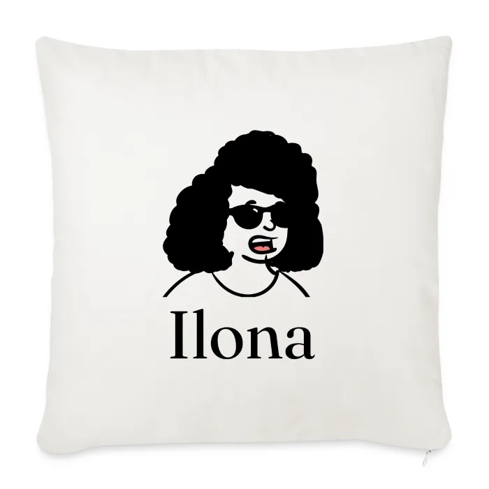 Coussin personnalisé au prénom Ilona