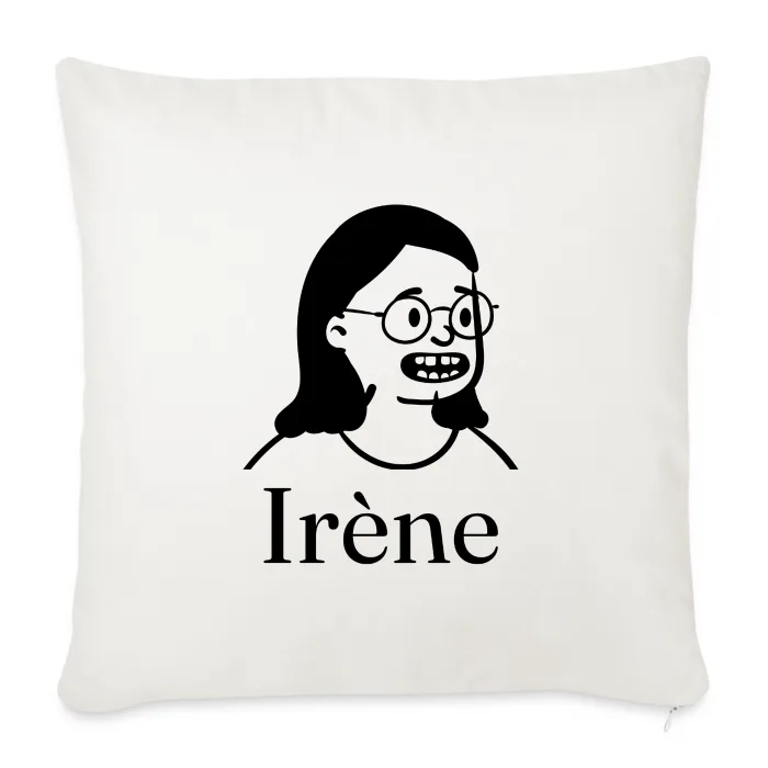 Coussin personnalisé au prénom Irène