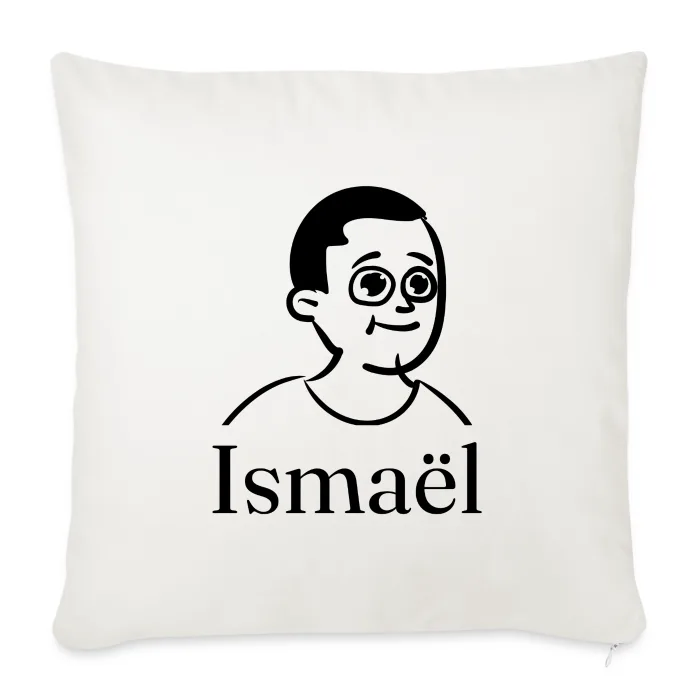 Coussin personnalisé au prénom Ismaël