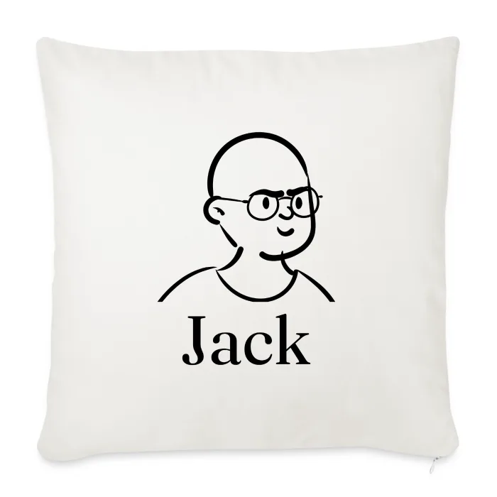 Coussin personnalisé au prénom Jack