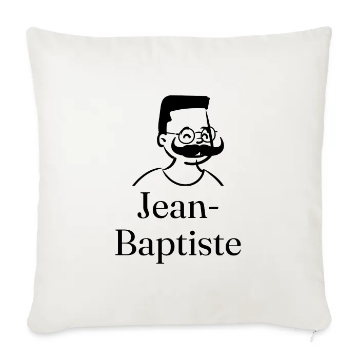 Coussin personnalisé au prénom Jean-Baptiste