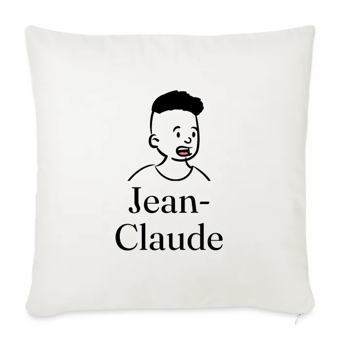 Coussin personnalisé au prénom Jean-Claude
