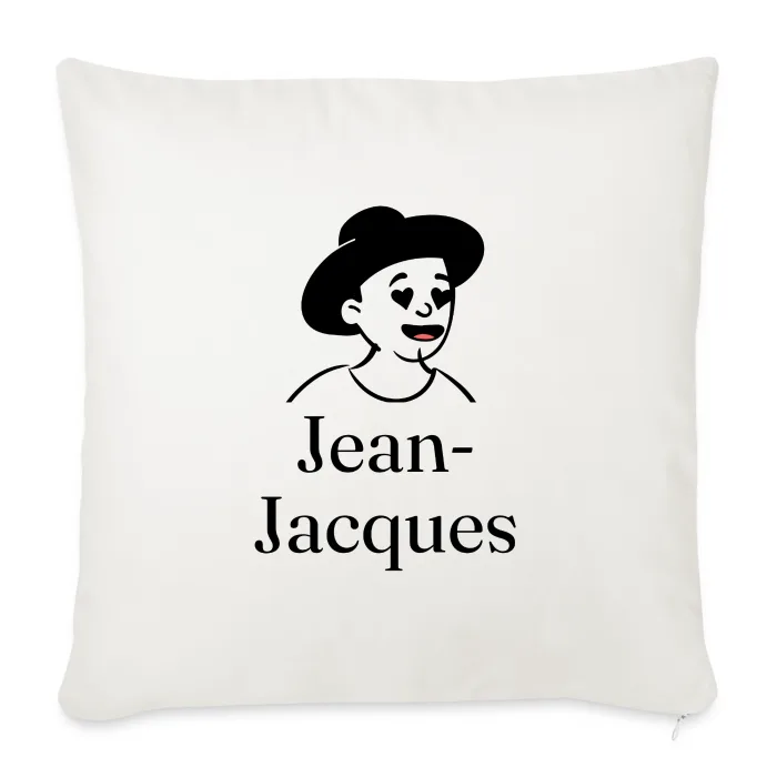 Coussin personnalisé au prénom Jean-Jacques