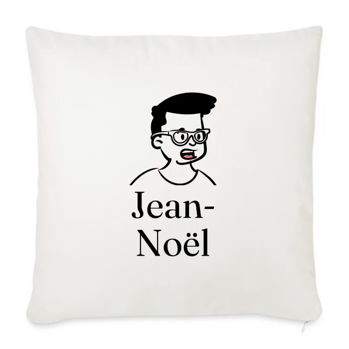 Coussin personnalisé au prénom Jean-Noël