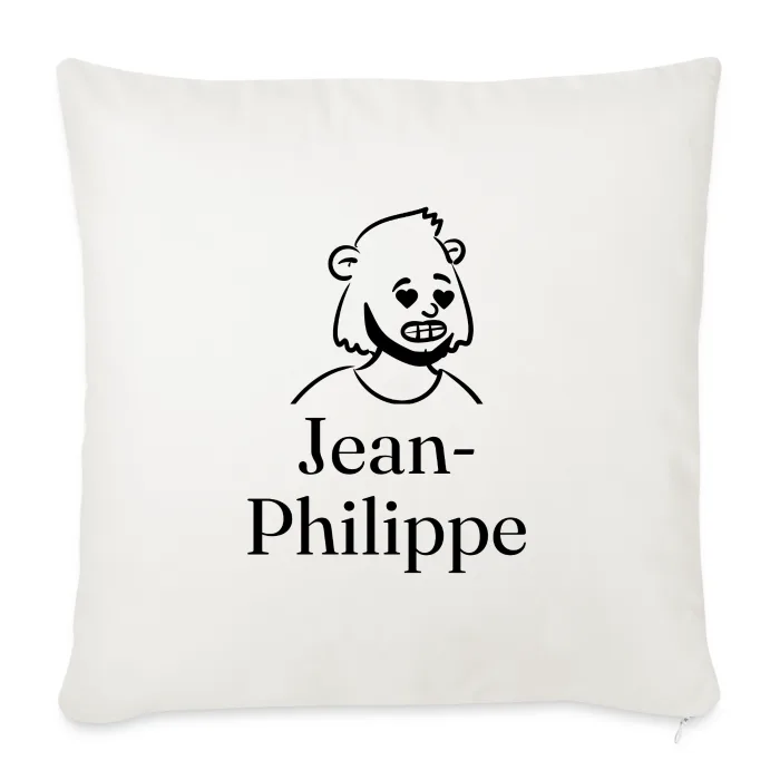 Coussin personnalisé au prénom Jean-Philippe