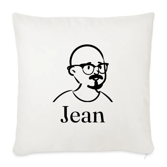Coussin personnalisé au prénom Jean