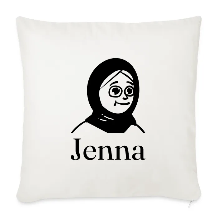Coussin personnalisé au prénom Jenna