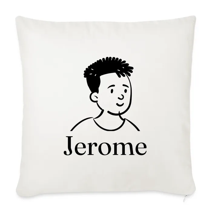 Coussin personnalisé au prénom Jerome