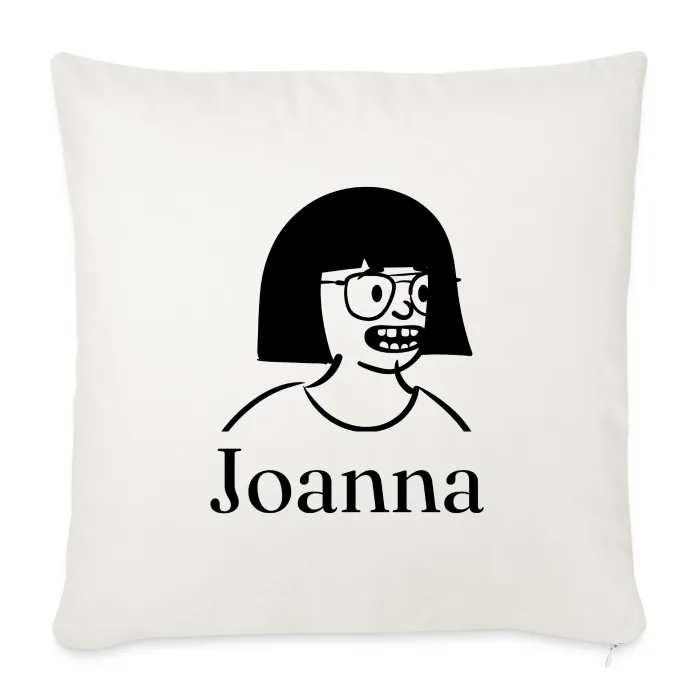 Coussin personnalisé au prénom Joanna