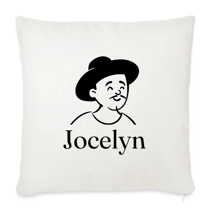 Coussin personnalisé au prénom Jocelyn