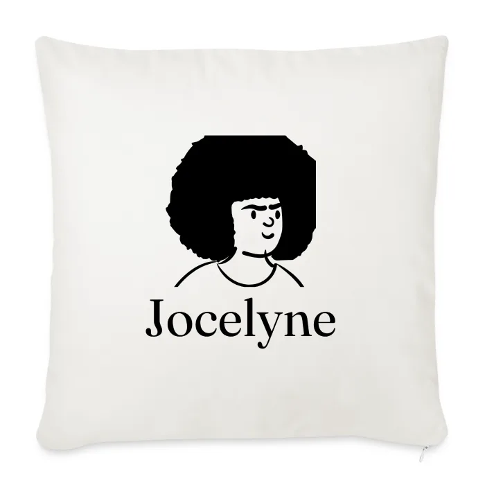 Coussin personnalisé au prénom Jocelyne