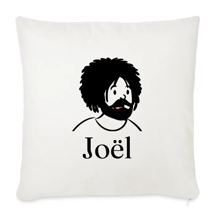 Coussin personnalisé au prénom Joël