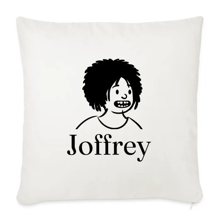 Coussin personnalisé au prénom Joffrey