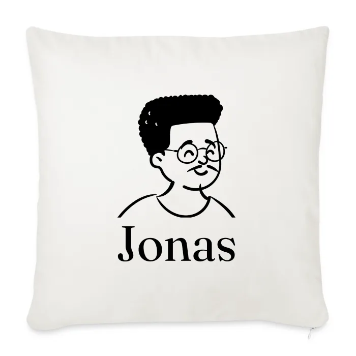 Coussin personnalisé au prénom Jonas