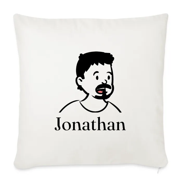 Coussin personnalisé au prénom Jonathan