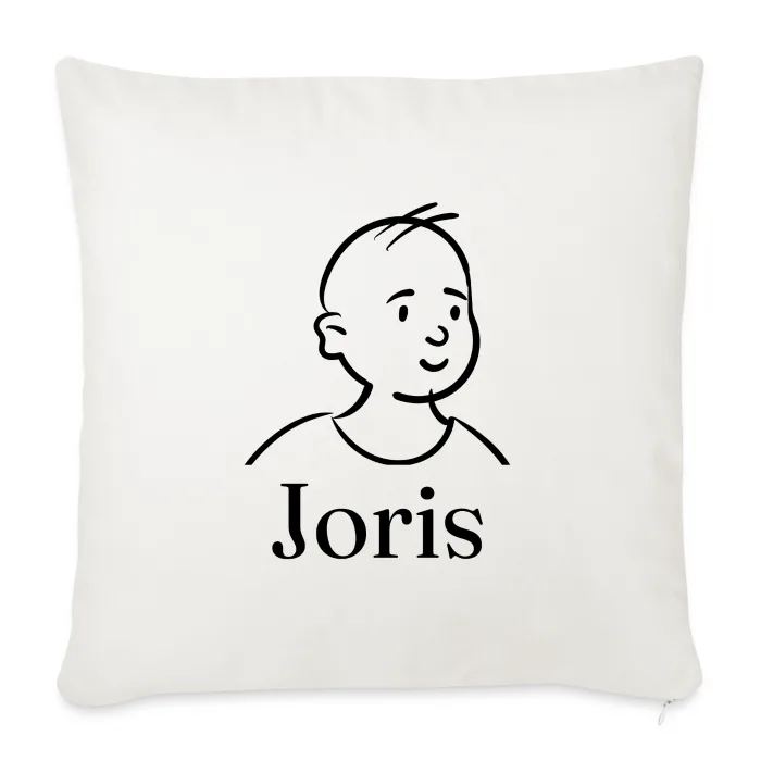 Coussin personnalisé au prénom Joris