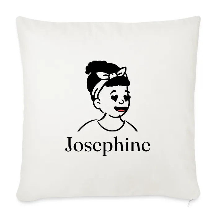 Coussin personnalisé au prénom Josephine