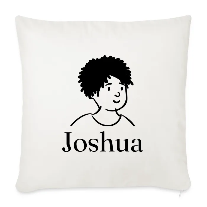Coussin personnalisé au prénom Joshua