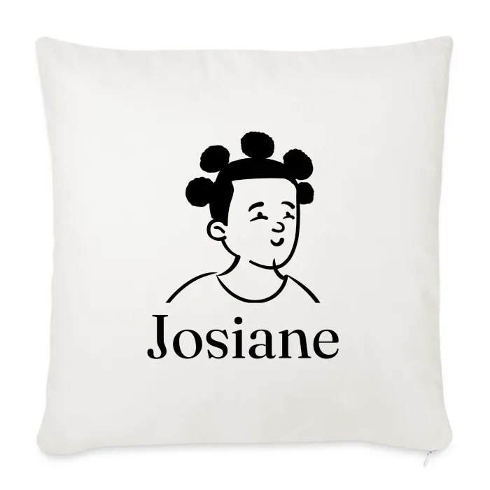 Coussin personnalisé au prénom Josiane