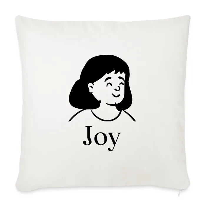Coussin personnalisé au prénom Joy