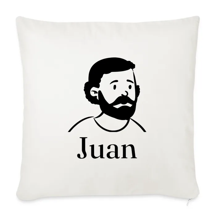Coussin personnalisé au prénom Juan