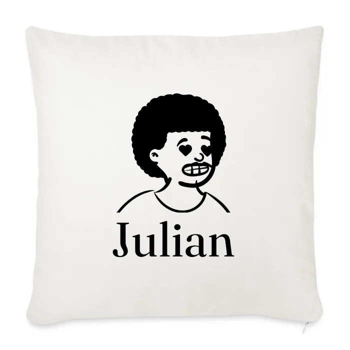 Coussin personnalisé au prénom Julian