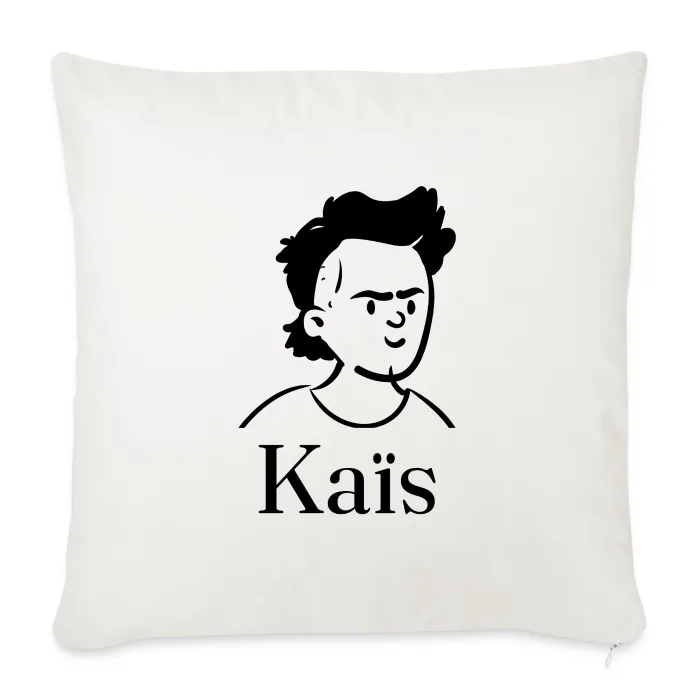 Coussin personnalisé au prénom Kaïs