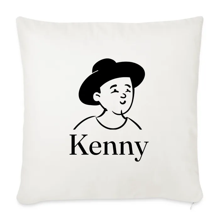 Coussin personnalisé au prénom Kenny
