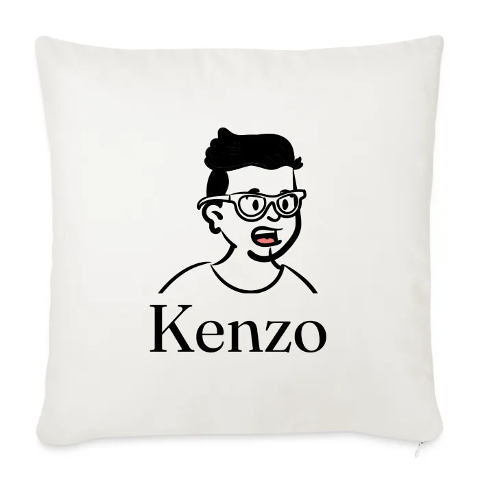 Coussin personnalisé au prénom Kenzo