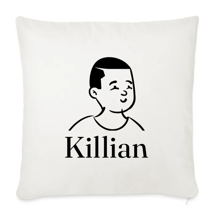 Coussin personnalisé au prénom Killian