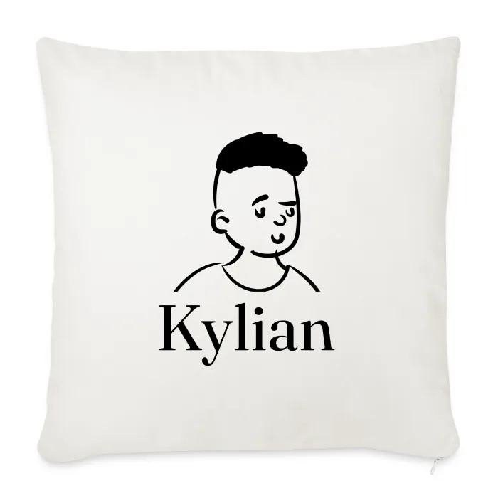 Coussin personnalisé au prénom Kylian
