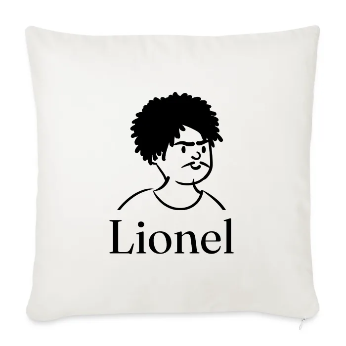 Coussin personnalisé au prénom Lionel