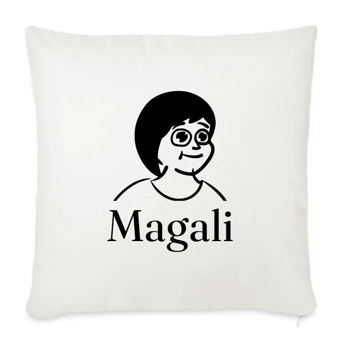 Coussin personnalisé au prénom Magali