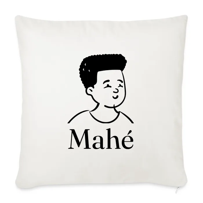 Coussin personnalisé au prénom Mahé