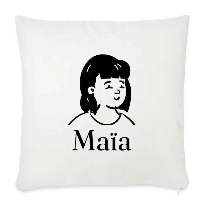 Coussin personnalisé au prénom Maïa