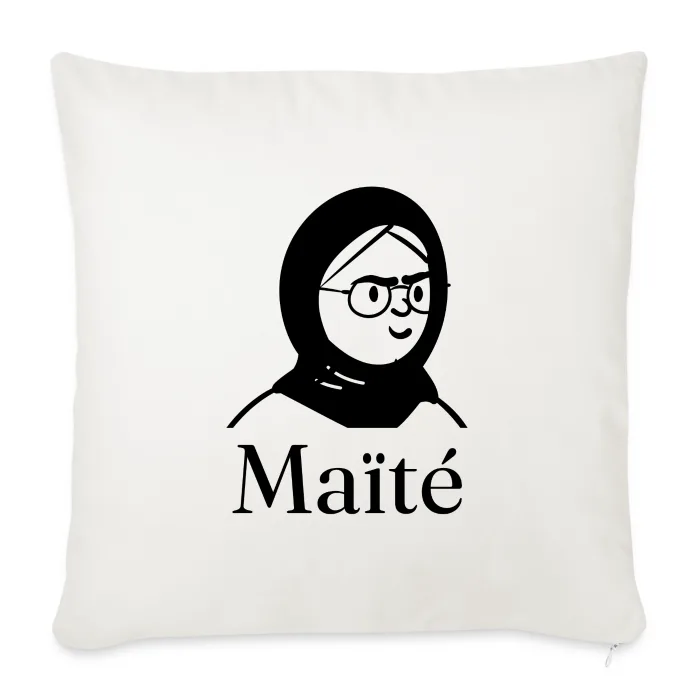Coussin personnalisé au prénom Maïté