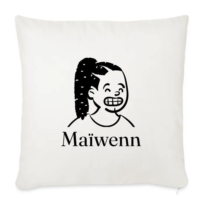 Coussin personnalisé au prénom Maïwenn