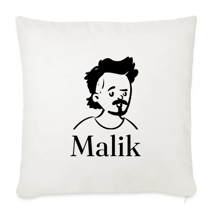 Coussin personnalisé au prénom Malik